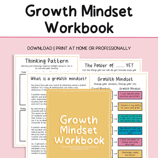 Growth Mindset Workbook